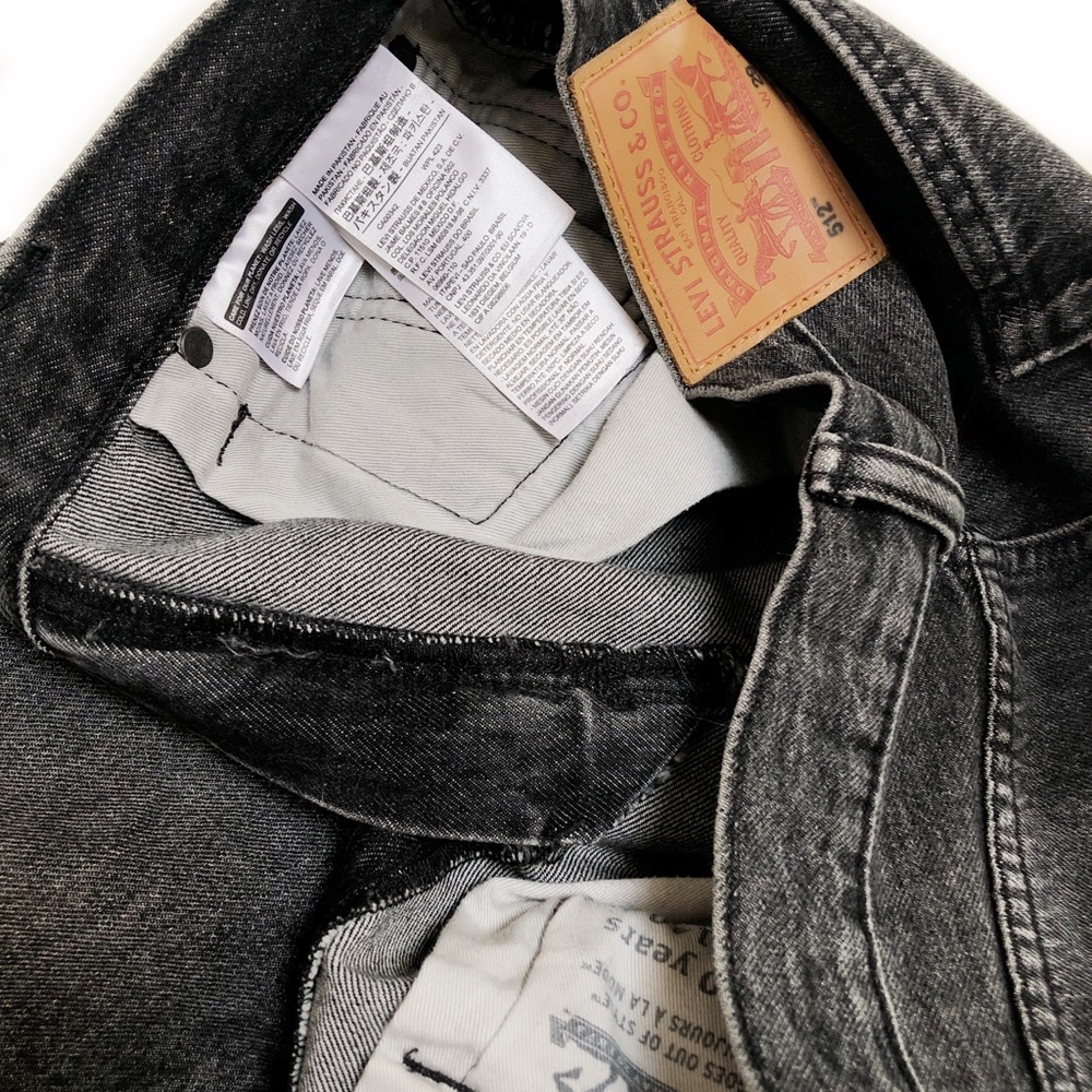 LEVI'S 512 HIGH RISE JEANS - Picture 8 of 10